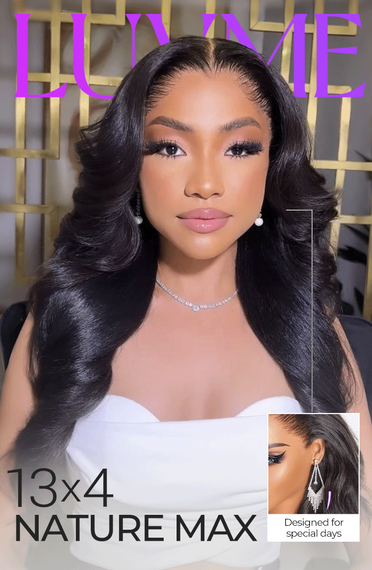 VIP Only | NatureMAX 200% / 250% Density Loose Wave Glueless Ear-to-ear 13x4 HD Lace Front Wig Pre-Cut Lace Flexi-Fit Drawstring Cap-09