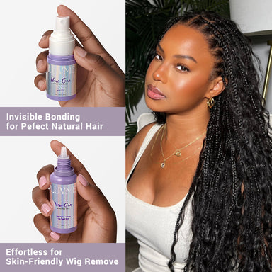 US Only | Halo Hair Style Upgraded 2.0 Lace Wig Glue & Remover Kit, Secure Hold & Easy Removal | Add-on Item