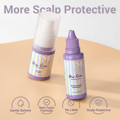 US Only | Halo Hair Style Upgraded 2.0 Lace Wig Glue & Remover Kit, Secure Hold & Easy Removal | Add-on Item