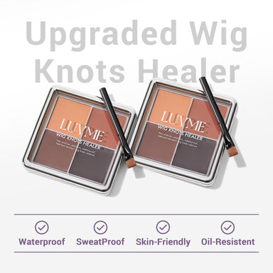 US Only | Upgrade 2.0 1pc Wig Knots Healer with a Brush, for Lace Wigs, Frontal Part and Hairline