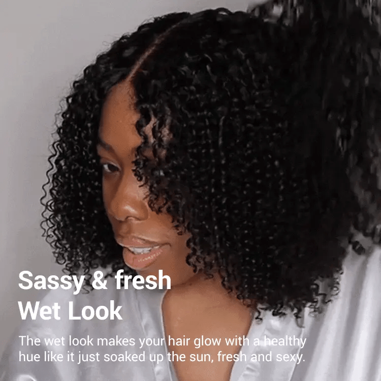 Coily Curly 5x5 Closure HD Lace Glueless Pre-Cut Wig with Breathable Cap