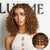 Readitress Ombre Brown Highlight Boho Braids Deep Curly Glueless 5x5 Closure Lace with Braided Top Human Hair Wig Pre-Cut Lace