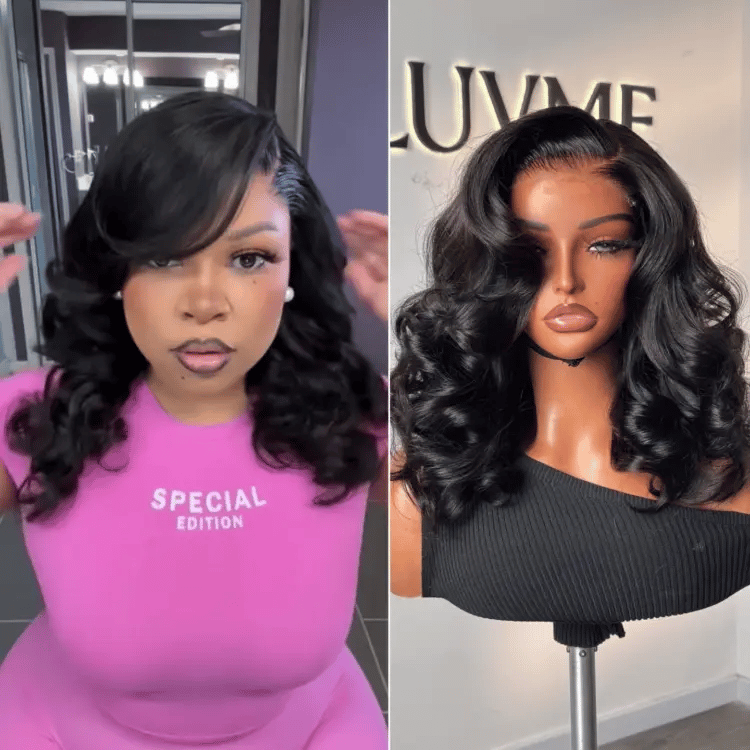MyOwn-Fit Wig 180% Density Glueless 7x6 Closure HD Lace Loose Body Wave Short Wig Pre-Cut Lace