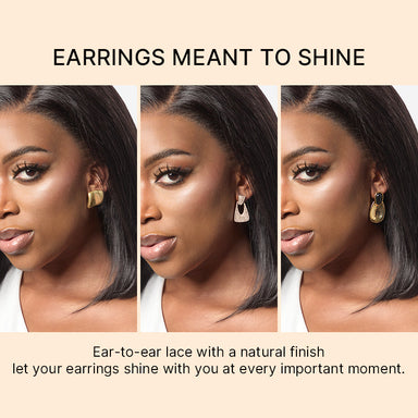 Tiktok Exclusive Deal | NatureMAX 200% Density Ombre Brown / Natural Black Loose Wave Glueless 13x6 / 13x4 HD Lace Front Wig Pre-Cut Lace Flexi-Fit Drawstring Cap