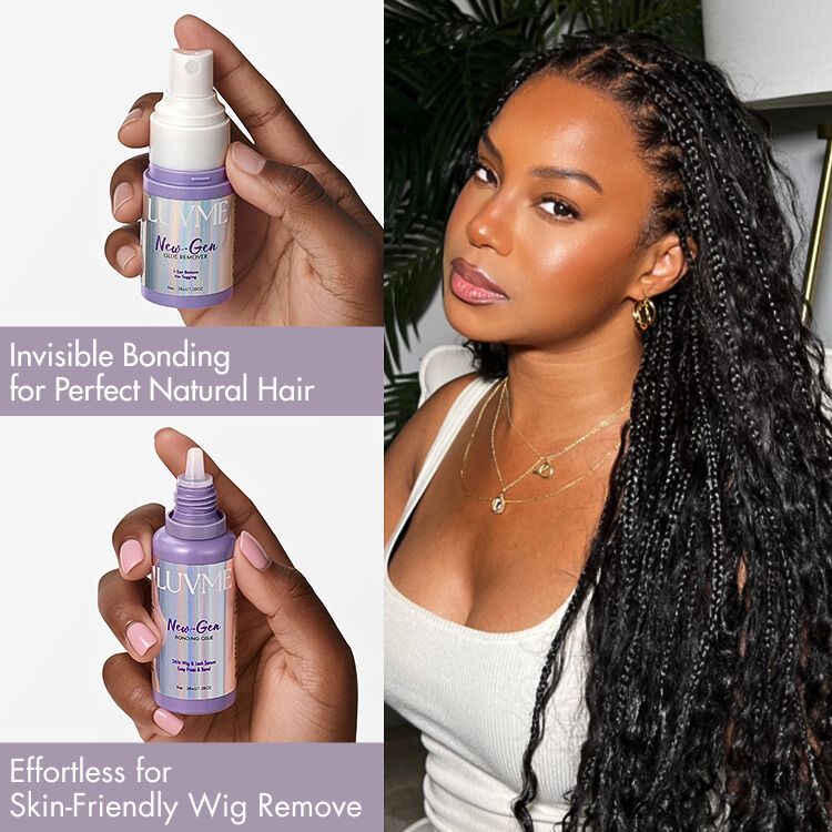 US Only | Halo Hair Style Upgraded 2.0 Lace Wig Glue & Remover Kit, Secure Hold & Easy Removal