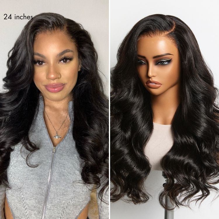 MyOwn-Fit PartingMax Glueless Personalized Comfort Wig 180% Density Loose Body Wave 7x6 Closure HD Lace Wig Pre Cut & Plucked & Bleached Ready to Go