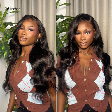 MyOwn-Fit PartingMax Glueless Personalized Comfort Wig 180% Density Loose Body Wave 7x6 Closure HD Lace Wig Pre Cut & Plucked & Bleached Ready to Go