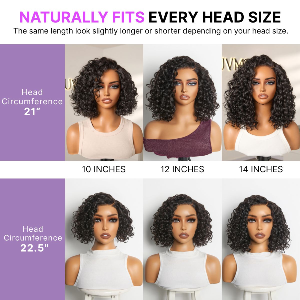 Tiktok Exclusive Deal | Ready to Go Water Wave Short Curly Bob Wig Glueless Minimalist HD Lace Wig Pre-Cut Lace