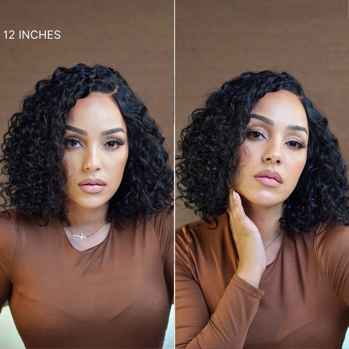 Tiktok Exclusive Deal | Ready to Go Water Wave Short Curly Bob Wig Glueless Minimalist HD Lace Wig Pre-Cut Lace