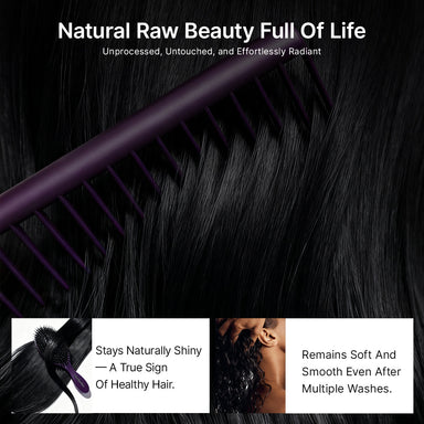 Amara | RawMagic -Natural Black Body Wave 5x5 Closure HD Lace Glueless Wig Human Hair