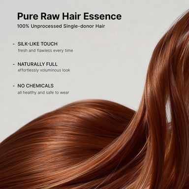 Eliana | RawMagic -  Chocolate Brown Silky Straight 5x5 Closure HD Lace Glueless Wig 100% Human Hair