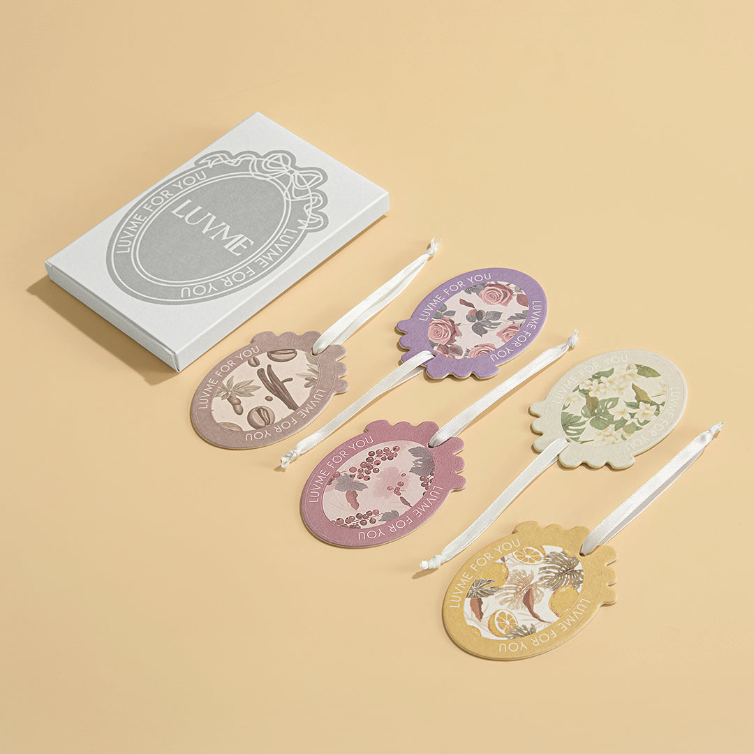 5pcs Halo Hair Style Fragrance Cards, Premium Long-Lasting Aroma