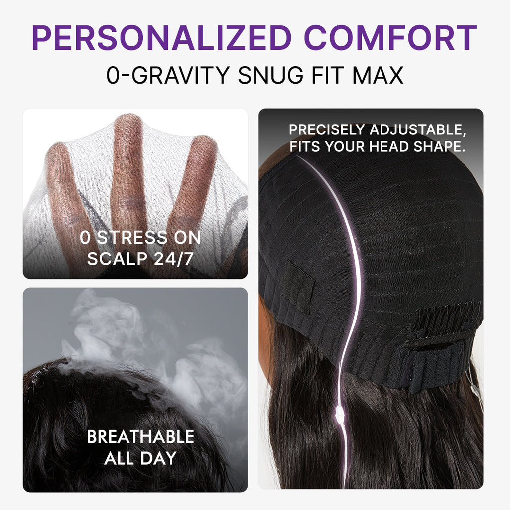 MyOwn-Fit PartingMax Glueless Wig 180% Density Light Yaki Body Wave 7x6 Closure HD Lace Wig Flexi-Fit Invisi Drawstring Cap & Pre-Cut Lace