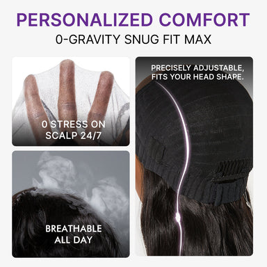 MyOwn-Fit PartingMax Glueless Wig 180% Density Light Yaki Body Wave 7x6 Closure HD Lace Wig Flexi-Fit Invisi Drawstring Cap & Pre-Cut Lace