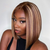 Glueless Piano Highlight 4x4 Closure Bob Wig - US Only