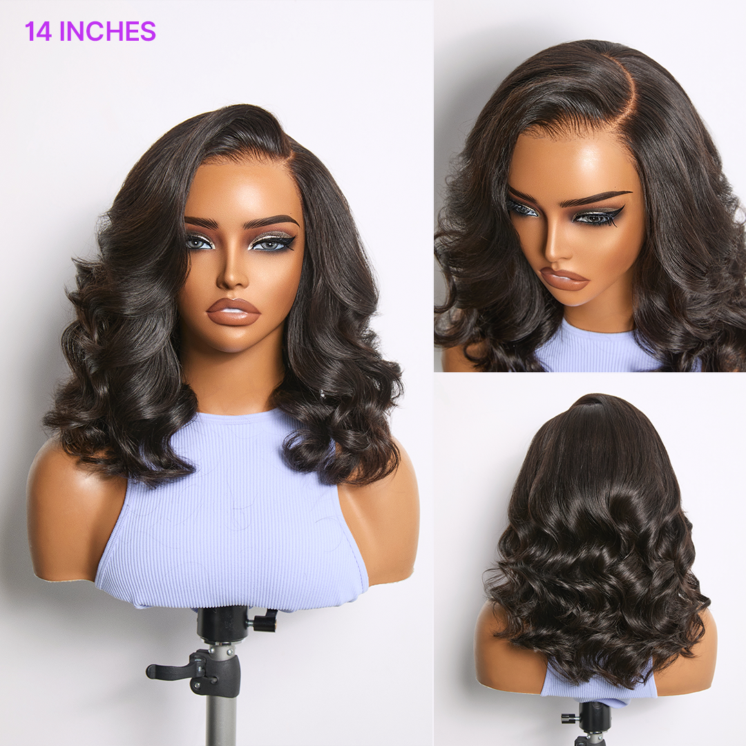 MyOwn-Fit 360 HD Lace Body Wave Wig Flexi-Fit Invisi Wig Pre-Cut Lace Natural Hairline