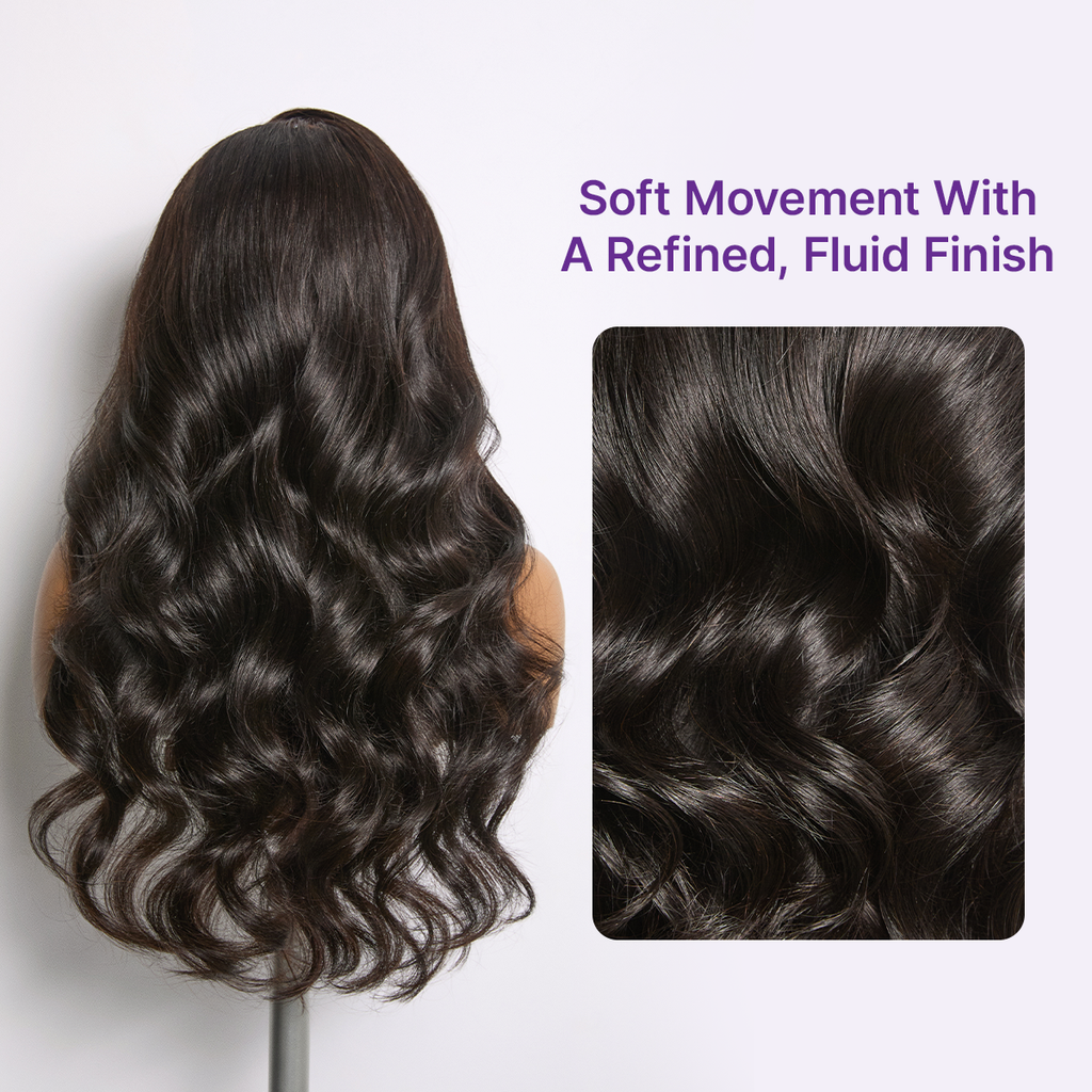 MyOwn-Fit 360 HD Lace Body Wave Wig Flexi-Fit Invisi Wig Pre-Cut Lace Natural Hairline
