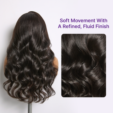 MyOwn-Fit 360 HD Lace Body Wave Wig Flexi-Fit Invisi Wig Pre-Cut Lace Natural Hairline