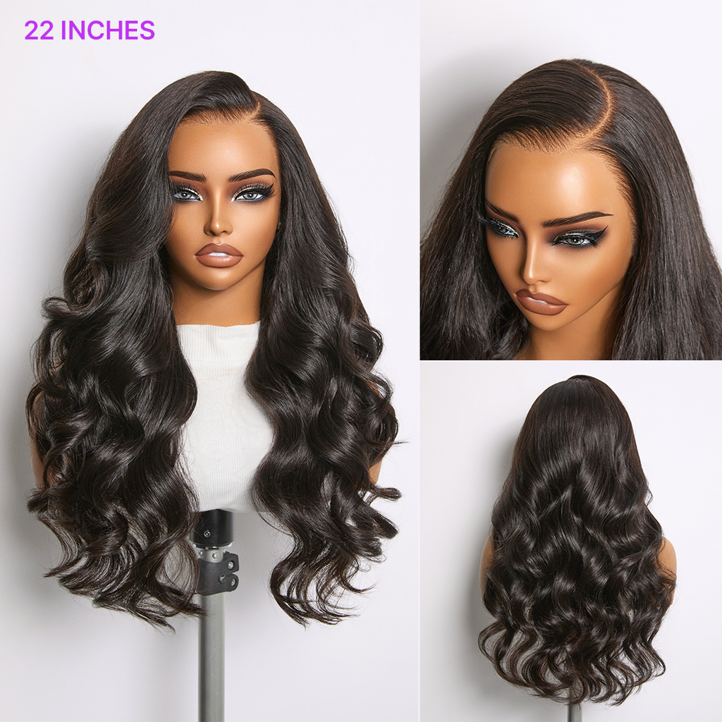 MyOwn-Fit 360 HD Lace Body Wave Wig Flexi-Fit Invisi Wig Pre-Cut Lace Natural Hairline