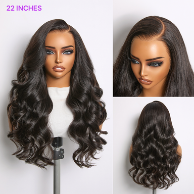 MyOwn-Fit 360 HD Lace Body Wave Wig Flexi-Fit Invisi Wig Pre-Cut Lace Natural Hairline