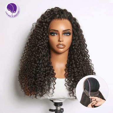 MyOwn-Fit 360 HD Lace Free Parting Water Wave Wig Flexi-Fit Invisi Drawstring Cap & Pre-Cut Lace