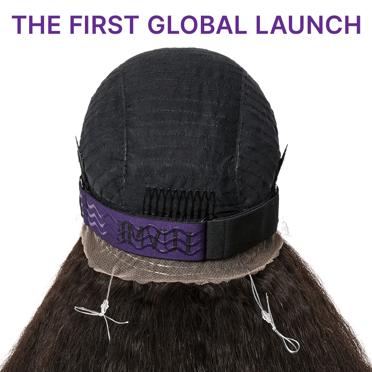 MyOwn-Fit 360 HD Lace Free Parting Water Wave Wig Flexi-Fit Invisi Drawstring Cap & Pre-Cut Lace