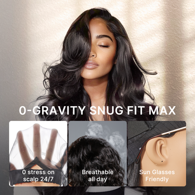 Halo Hair Style All-Day Comfort Wig 200% Density Deep Wave Glueless 7x6 Closure HD Lace Human Hair Wig Pre-Cut Lace