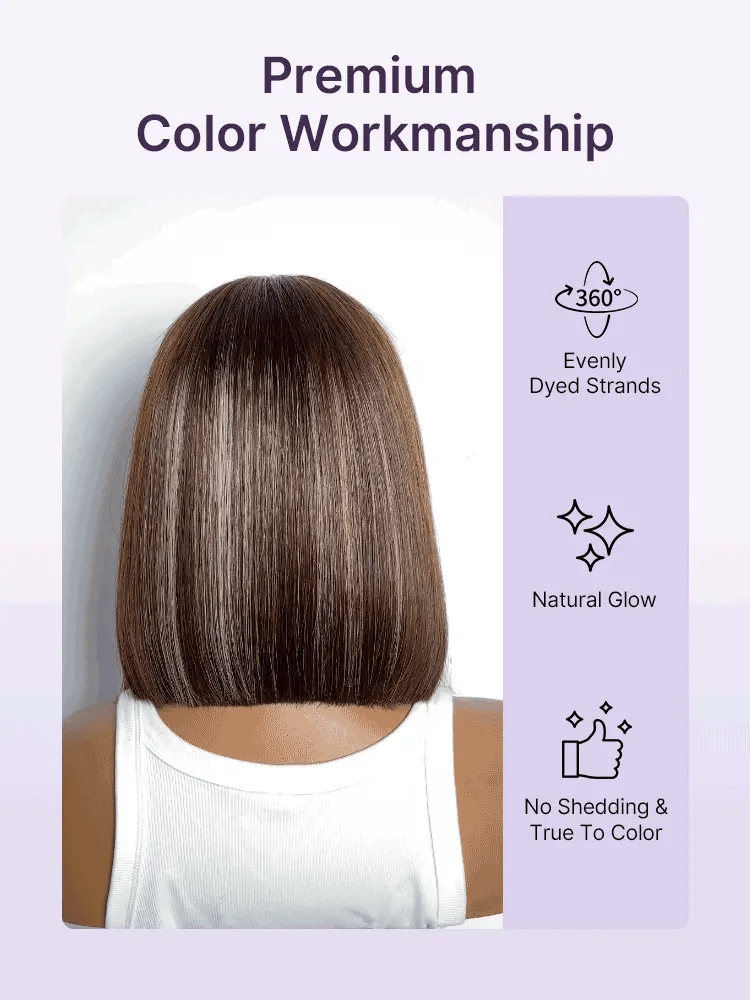 Ash Blonde Highlight Glueless 5x5 HD Closure Lace Bob Wig Pre-Cut Lace Flexi-Fit Drawstring Cap-15