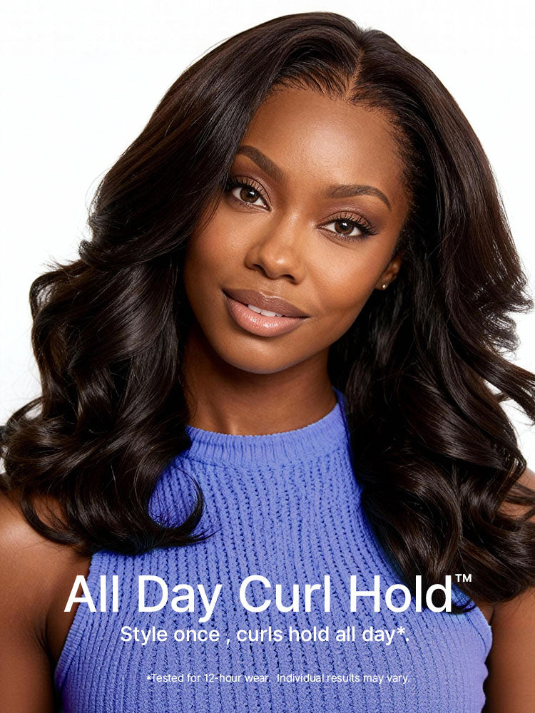 Melted Hair All-Day Curl Hold Premier Grade Hair Shoulder Length Body Wave CuticleAlign PartingMax Glueless 7x6 HD Lace Wig Pre-Cut Lace-13