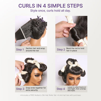 Halo Hair Style All-Day Curl Hold Premier Grade Hair SilkShield PartingMax Loose Wave Glueless 7x6 HD Lace Long Wig Pre-Cut Lace