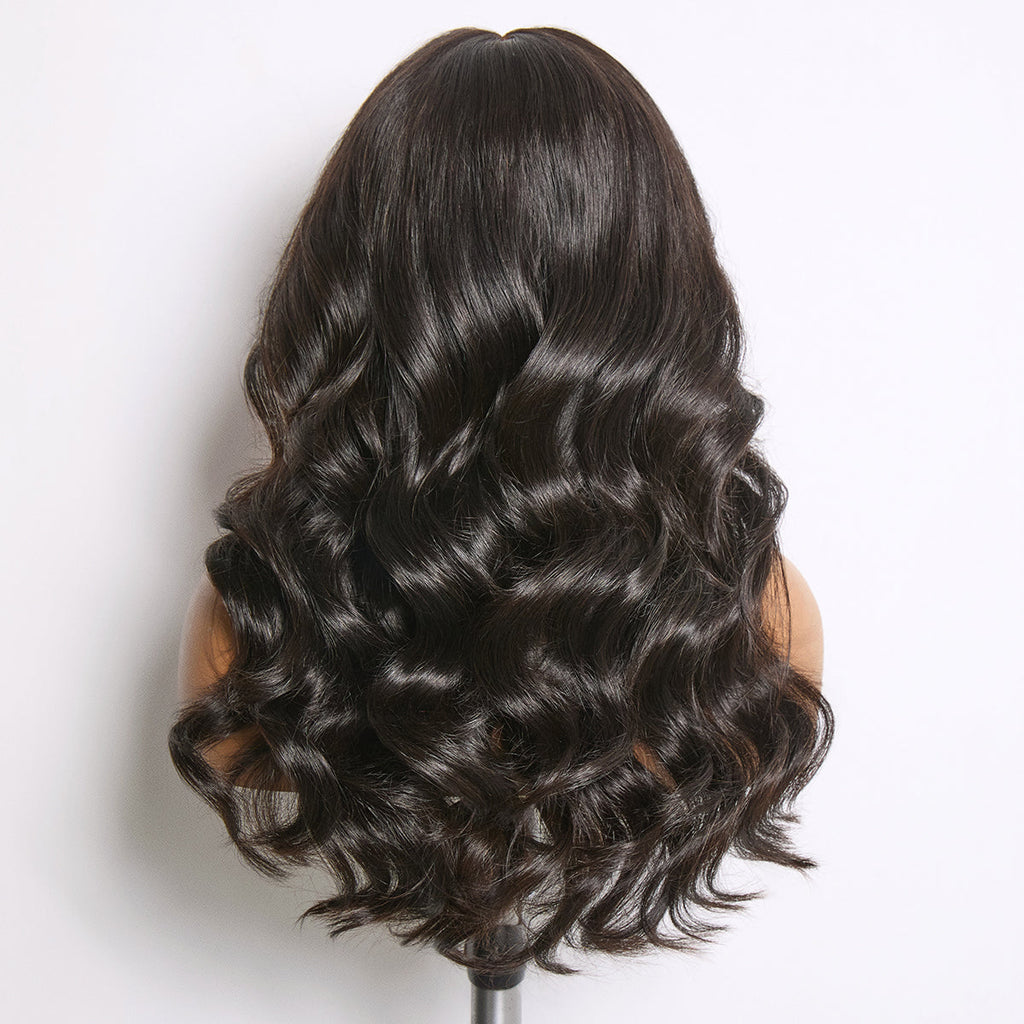 Halo Hair Style All-Day Comfort PartingMax 7x6 HD Lace Glueless Wig Soft Loose Wave Human Hair Wig Pre-Cut Lace - US Only