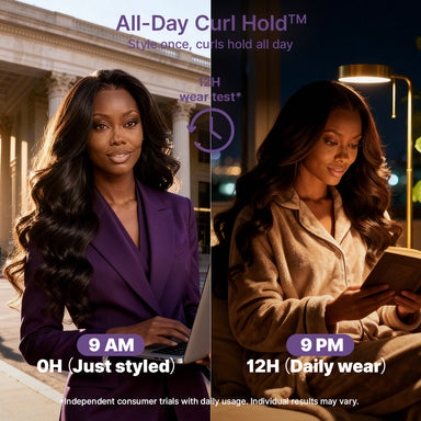 Halo Hair Style All-Day Curl Hold Premier Grade Hair SilkShield PartingMax Loose Wave Glueless 7x6 HD Lace Long Wig Pre-Cut Lace