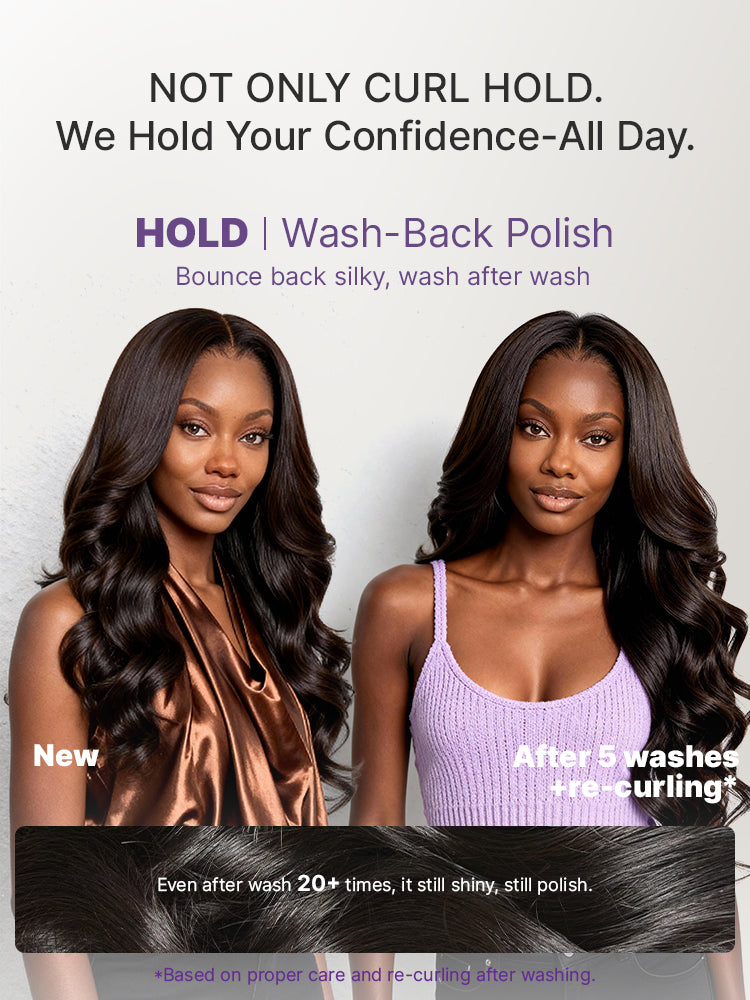 Melted Hair All-Day Curl Hold™ Premier Grade Hair SilkShield™ PartingMax Loose Wave Glueless 7x6 HD Lace Long Wig Pre-Cut Lace-26