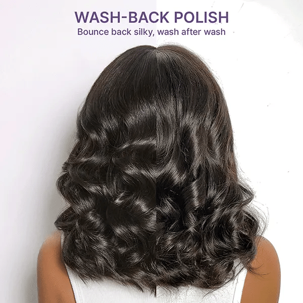 All-Day Curl Hold Premier Grade Hair 250% Density Loose Wave SilkShield Glueless 13x4 HD Lace Front Wig Pre-Cut Lace Flexi-Fit Drawstring Cap