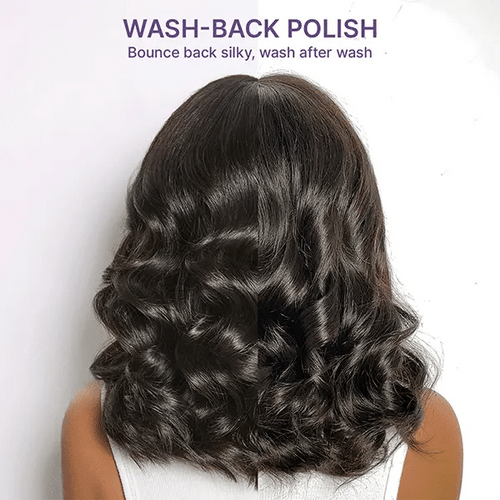 All-Day Curl Hold Premier Grade Hair 250% Density Loose Wave SilkShield Glueless 13x4 HD Lace Front Wig Pre-Cut Lace Flexi-Fit Drawstring Cap