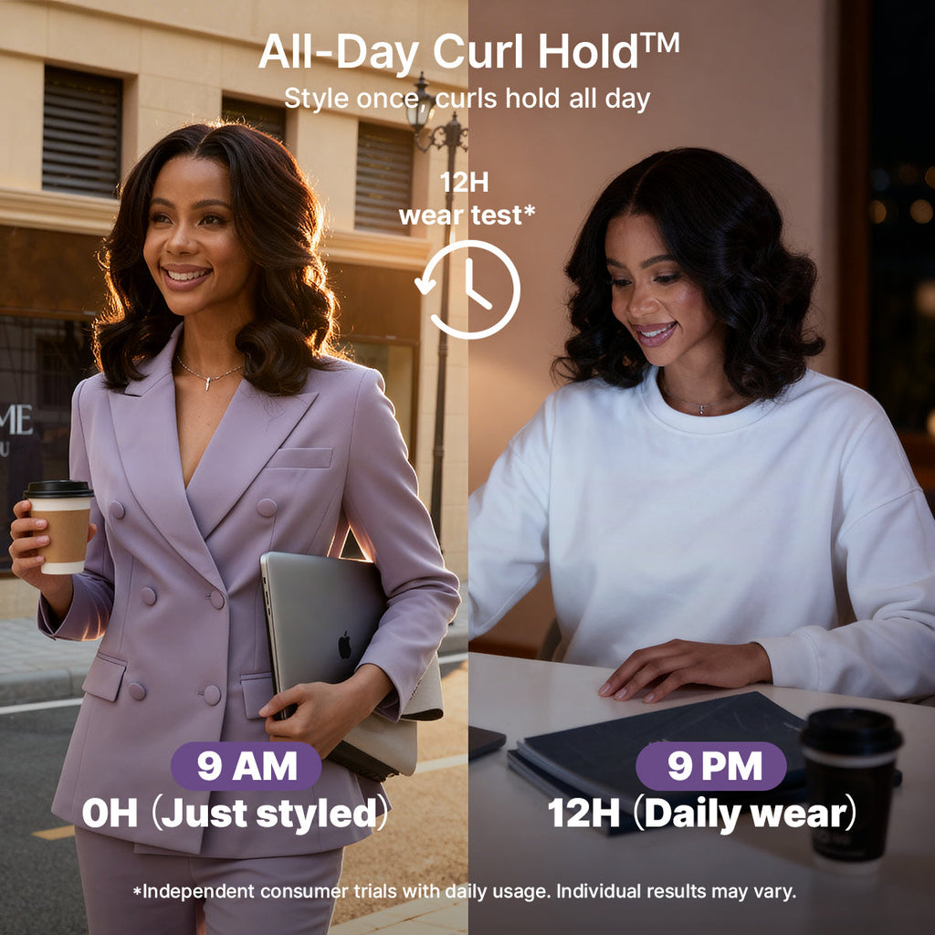 Halo Hair Style All-Day Curl Hold Premier Grade Hair Shoulder Length Body Wave CuticleAlign PartingMax Glueless 7x6 HD Lace Wig Pre-Cut Lace