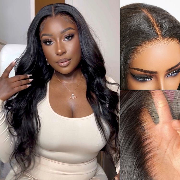 Halo Hair Style All-Day Comfort PartingMax 7x6 HD Lace Glueless Wig Soft Loose Wave Human Hair Wig Pre-Cut Lace - US Only