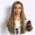 New Customers Only | Halo Hair Style All-Day Comfort Wig 180% Density Blonde Highlight Butterfly Cut Layered Light Yaki Straight Glueless 7x6 Closure HD Lace Wig Pre-Cut Lace