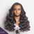 Outlet | Natural Black 360 Lace Loose Body Wave Wig Pre-cut Lace