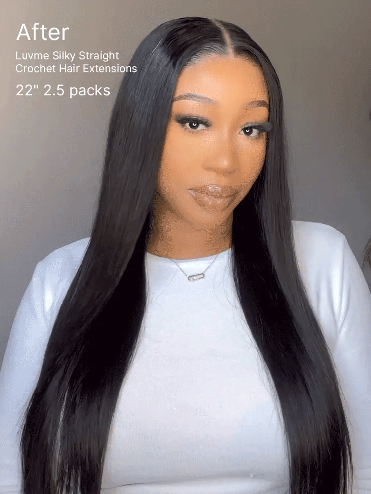 Readitress Pre-Separated Feather Crochet Human Hair for Miracle Knots Boho Braids | Silky Straight Protective Style (Free Gifts Included) - US Only