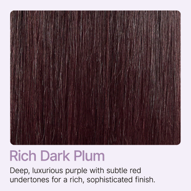 Halo Hair Style All-Day Comfort Wig 180% Density Rich Dark Plum Bone Straight with Baby Hair PartingMax Glueless 7x6 Closure HD Lace Wig Pre-Cut Lace