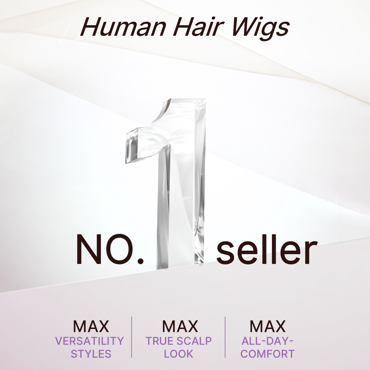 Halo Hair Style All-Day Comfort Wig PartingMax Glueless 7x6 Closure HD Lace Loose Body Wave Long Wig Pre-Cut Lace