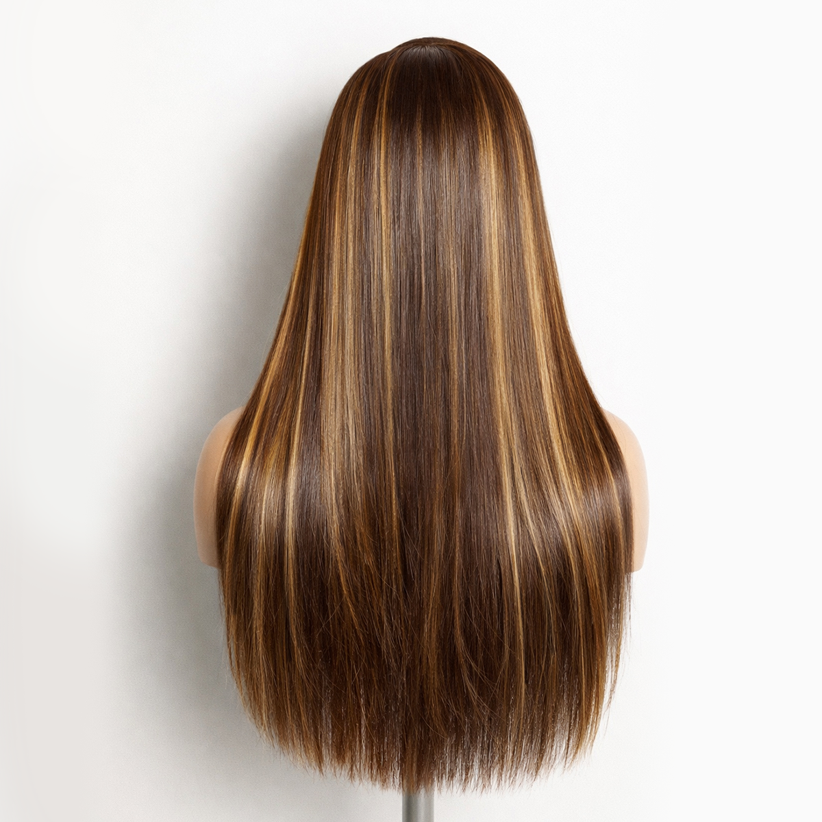 US Only | Halo Hair Style All-Day Comfort Wig 180% / 250% Density Bone Straight with Baby Hair PartingMax Glueless 7x6 Closure HD Lace Wig Pre-Cut Lace