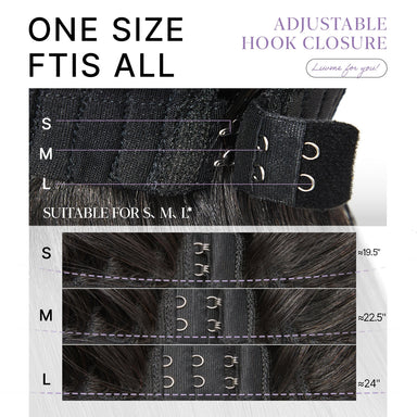 US Only | Halo Hair Style All-Day Comfort Wig 180% / 250% Density Bone Straight with Baby Hair PartingMax Glueless 7x6 Closure HD Lace Wig Pre-Cut Lace