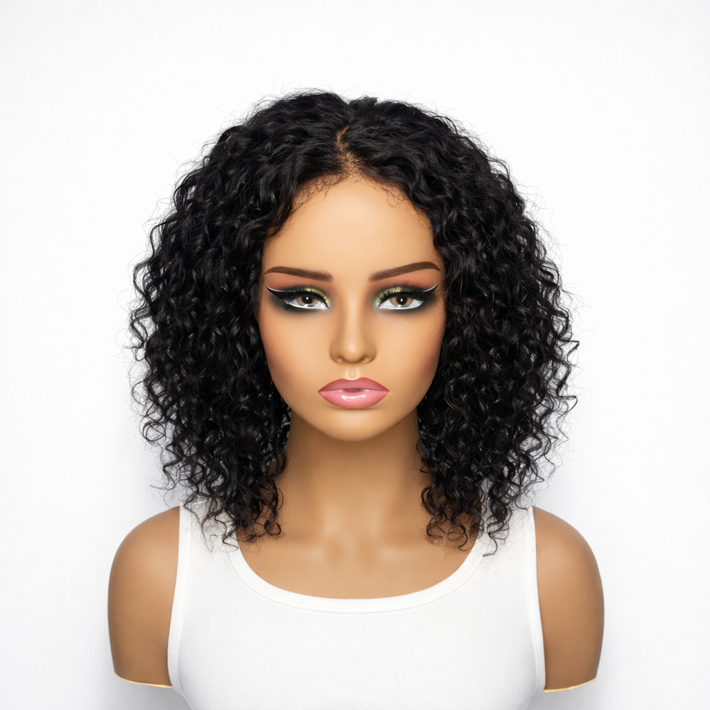 Outtlet | One-piece-only | 10 inches to 12 inches | Short Wig | Lace Wig | No Code Needed | US ONLY