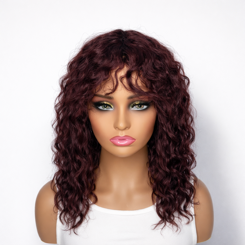 Outtlet | One-piece-only | 10 inches to 12 inches | Short Wig | Lace Wig | No Code Needed | US ONLY