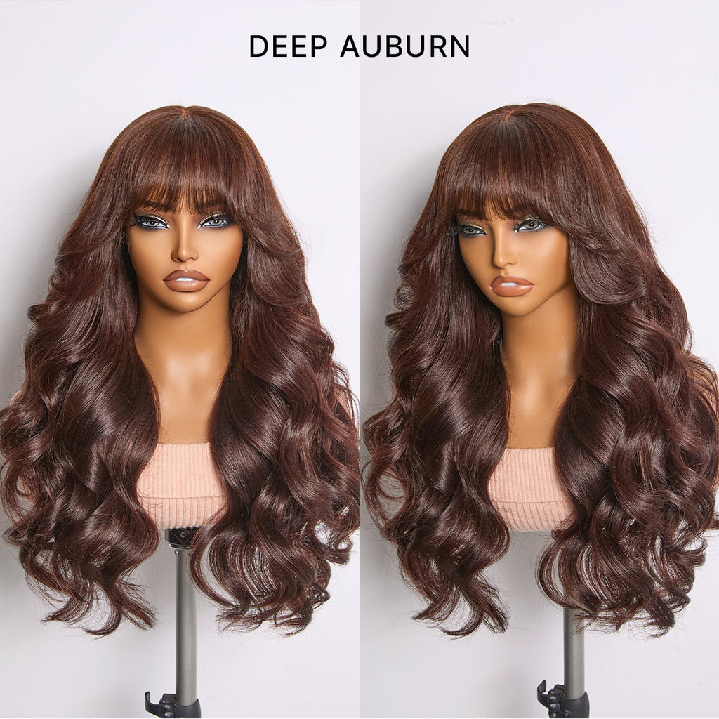 Melted Hair Natural Black Body Wave Wig 13x6 Frontal Wig – Style 3578