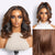 Halo Hair Style All-Day Curl Hold Premier Grade Hair Ombre Brown Body Wave CuticleAlign PartingMax Glueless 7x6 HD Lace Wig Pre-Cut Lace