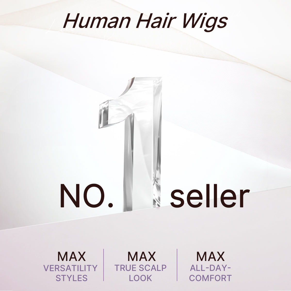 Halo Hair Style All-Day Comfort Wig 180% Density PartingMax Glueless 7x6 Closure HD Lace Blonde Highlight Loose Wave Wig Pre-Cut Lace