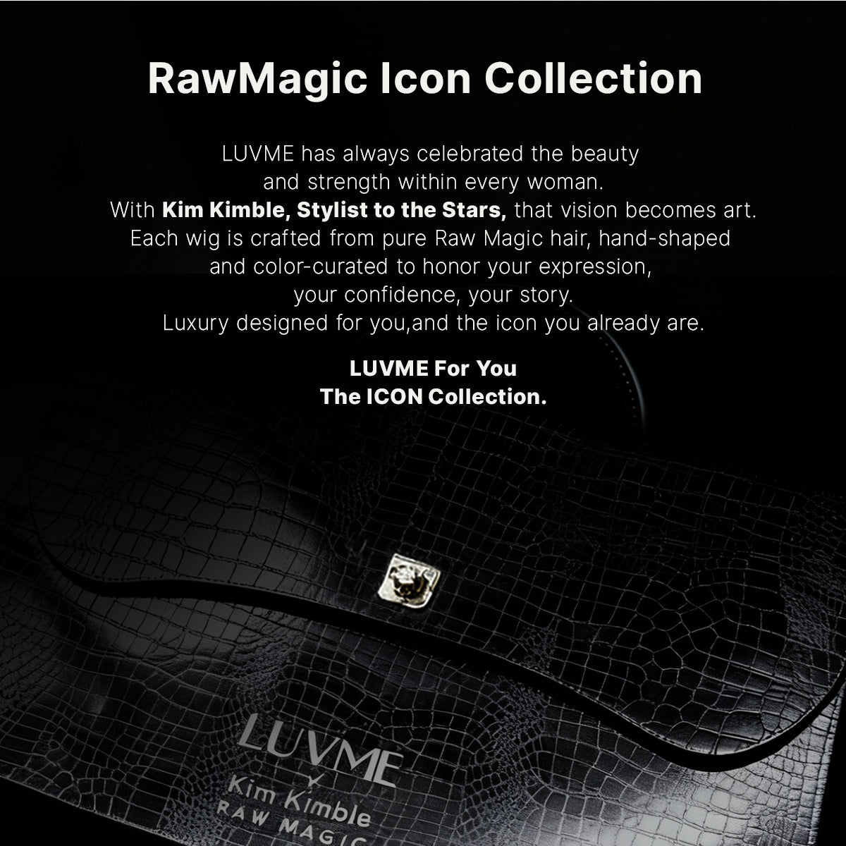 It Girl | RawMagic x Kim Kimble Icon Collection Silky Straight 13x6 Frontal HD Lace Wig with Drawstring Cap